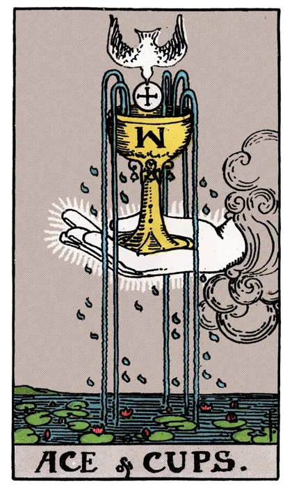Ace of Cups tarot artwork
