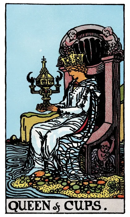 Queen of Cups tarot artwork