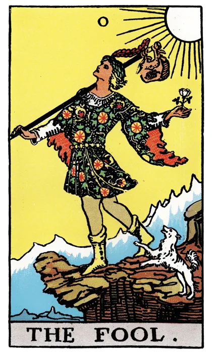The Fool tarot artwork