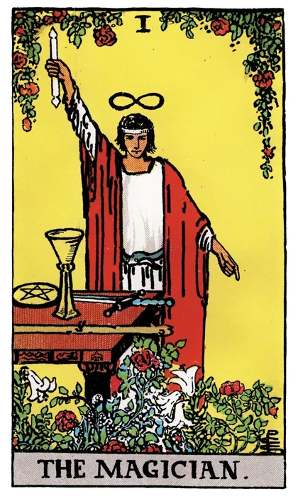 The Magician tarot artwork