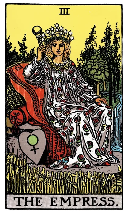 The Empress tarot artwork