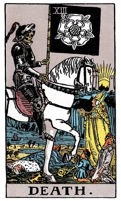 Death tarot artwork