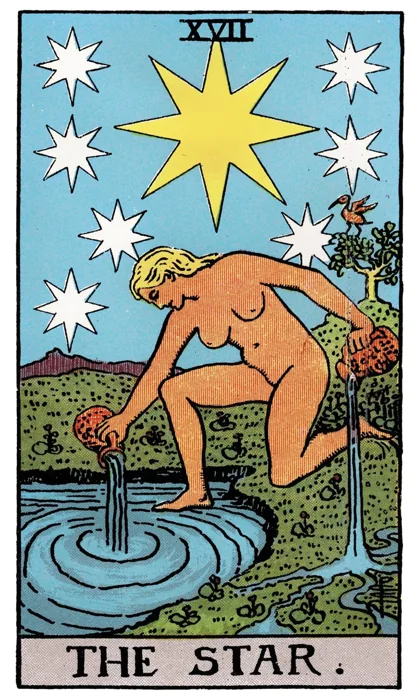 The Star tarot artwork
